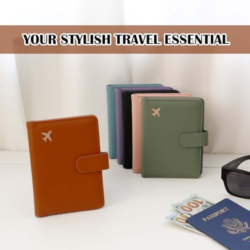 Premium Leather Passport Holder Covers Case