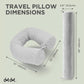 Twist Memory Foam Travel Pillow