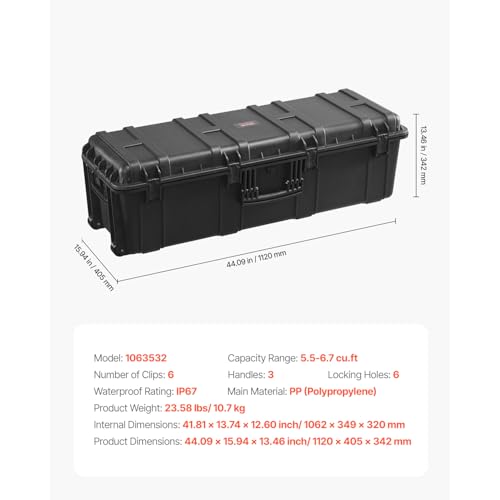 Dry Box Waterproof Hard Case with Pre