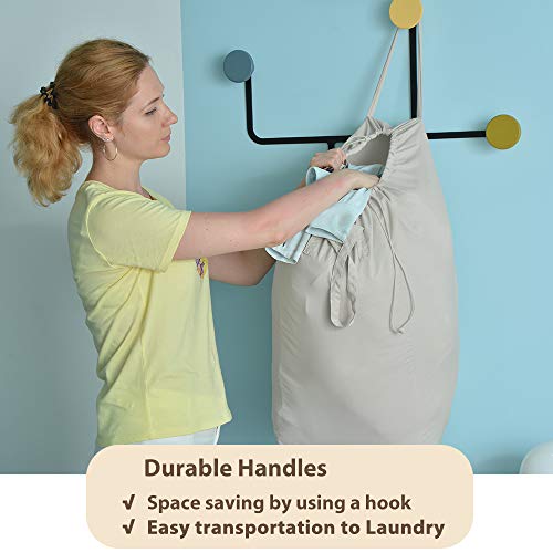 Washable Laundry Bags with Handles (2 Count)