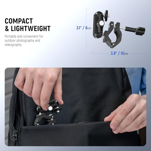 Action Camera Pole Mount with Two 360° Ball Heads 1