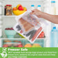 10 Pack Dishwasher Safe Reusable Snack Bags (10 Count)