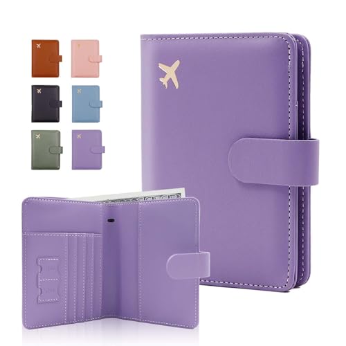 Premium Leather Passport Holder Covers Case