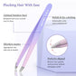 Tweezers Set 9 Pcs Colorful Nail Clipper Kit with Case for Grooming (9 Count)