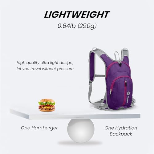 Water Hydration Backpack with 2L Water Bladder
