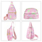 Small Sling Bag Casual Crossbody Sling Backpack