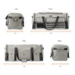 130L 36" Extra Large Heavy Duty Sports Equipment Storage Duffle Bag