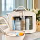 2 Pack Clear Travel Toiletry Bag for Women