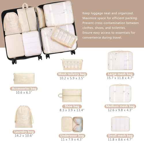 Luggage Set 13 Piece (13 Count)