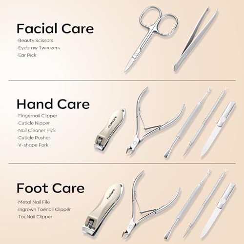 Stainless Steel Manicure Set 8 (8 Count)
