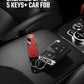 Key Organizer for Men Compact Key Holder Minimalist Key Case Metal Key Chain Key Holder for Keychain Secures 2