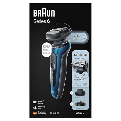 Series 6 6040cs Electric Shaver with Charging Stand