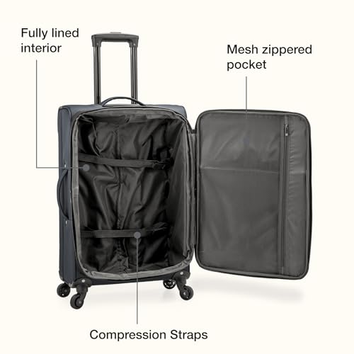 Anzio Softside Expandable Spinner Luggage