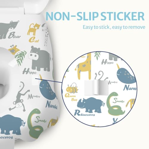 20 Pcs Toilet Seat Covers Disposable for Toddlers & Adults (20 Count)
