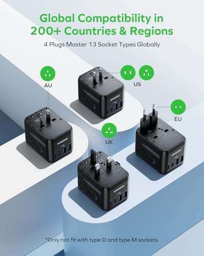 70W Universal Travel Adapter 7