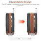 28 Inch Luggage Expandable Suitcase with Spinner Wheels TSA Lock