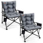 Padded Oversized Folding Camping Chair for Adults (2 Count)