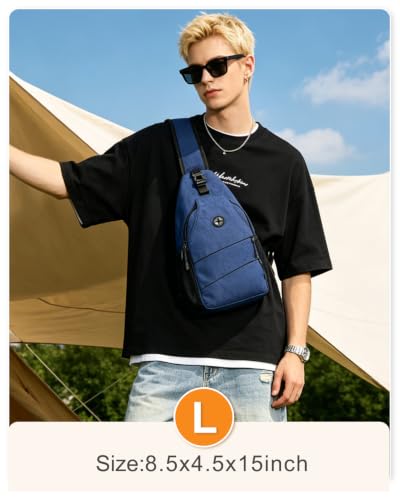 Crossbody Bags for Women Men Trendy Sling Bag Backpack Chest Bag