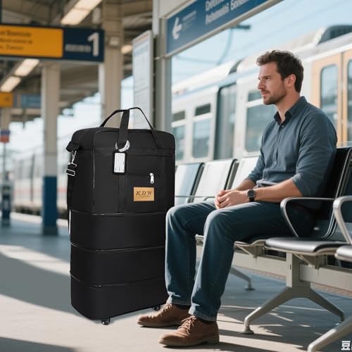 Foldable Travel Bag with Wheels