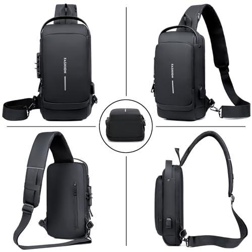 Sling Bag for Men Anti