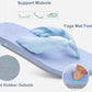 Flip Flops for Women Arch Support Summer Beach Sandals Blue Size 10