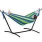 Double Hammock with Stand for Outside