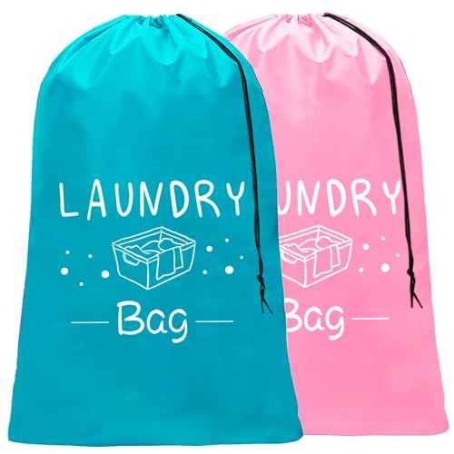 2 Pack Extra Large Travel Laundry Bag (2 Count)