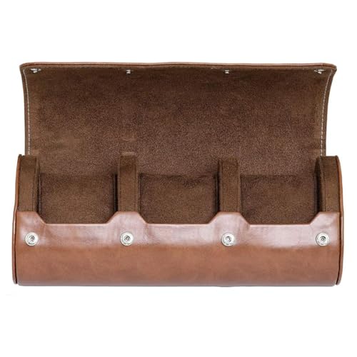 Watch Roll Travel Case for 3 Watches
