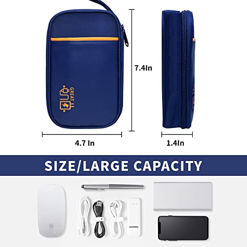 Travel Cable Organizer Bag Pouch Electronic Accessories Carry Case Portable Waterproof All