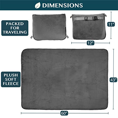 Travel Blanket Pillow