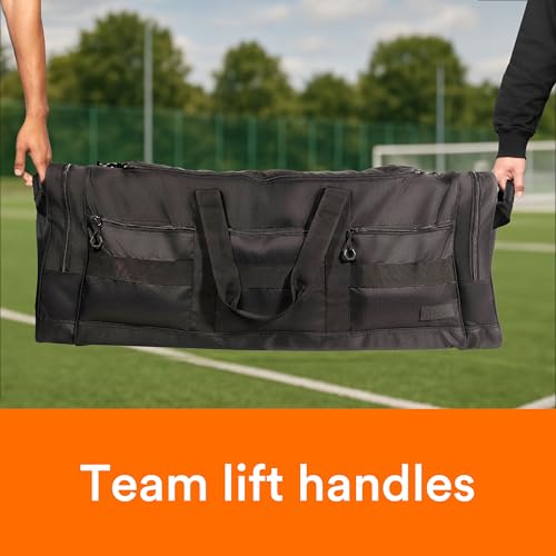 140L 38" Extra Large Heavy Duty Sports Equipment Storage Duffle Bag