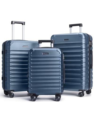 Luggage Sets 3 Pcs Suitcase with Wheels (3 Count)