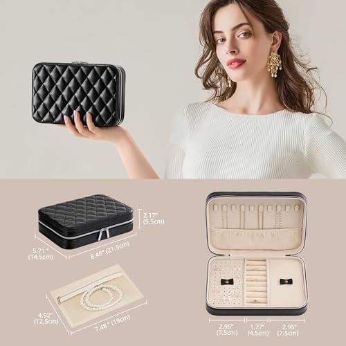 Travel Jewelry Case for Women Girls