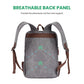 Vintage Canvas Backpack with USB Charging Port