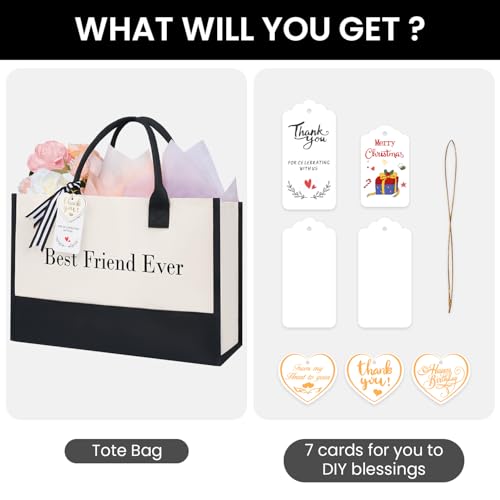 Initial Tote Bag