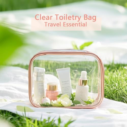 Clear Toiletry Bag (3 Count)