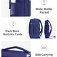 18" Travel Backpack Airlines Approved Personal Item Bag Women Navy