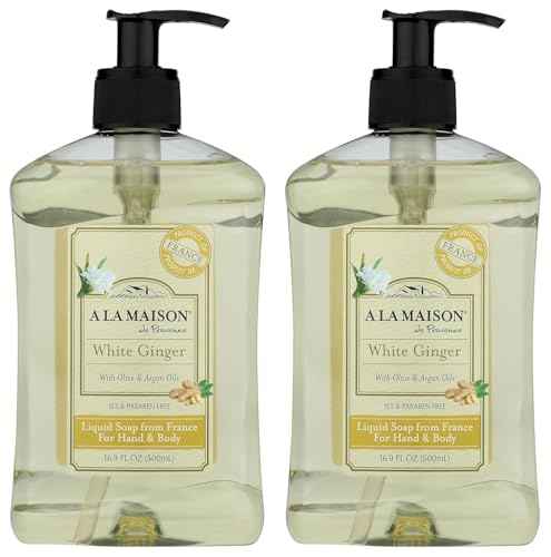 White Ginger Natural Hand Wash Made with Essential Oils (33.8 Fl Oz)