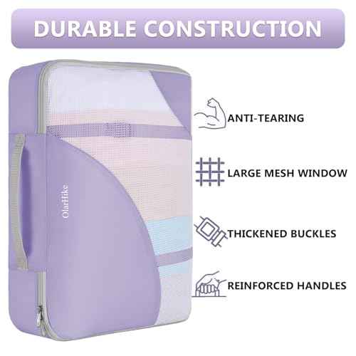 8 Set Packing Cubes for Travel (8 Count)