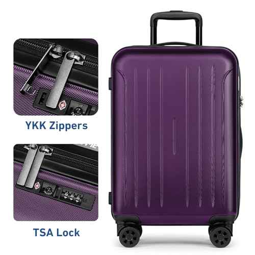 Luggage Sets 2 Piece Hardshell Suitcase (2 Count)