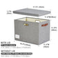 17" Large Fabric Storage Box with Lids (3 Count)