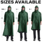 Hooded Rain Poncho Packable Waterproof Unisex Raincoat with Pocket