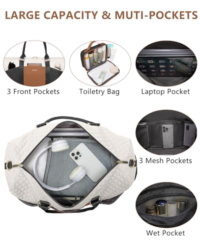 Women Weekender Travel Duffle Bag