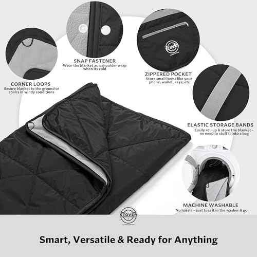 Large Waterproof Outdoor Stadium Blanket