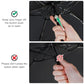 UPF 50+ UV Protection Umbrella Mini Travel Umbrella for Purse Compact