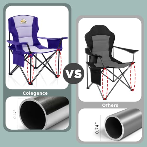 Oversized Heavy Duty Camping Chairs (2 Count)
