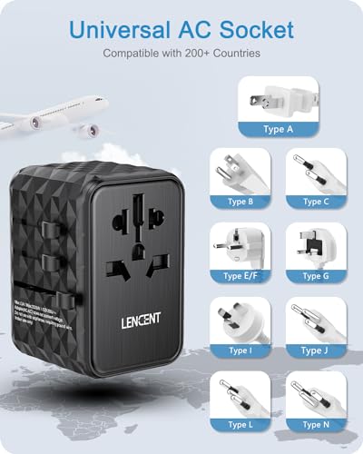 65W Universal Travel Adapter