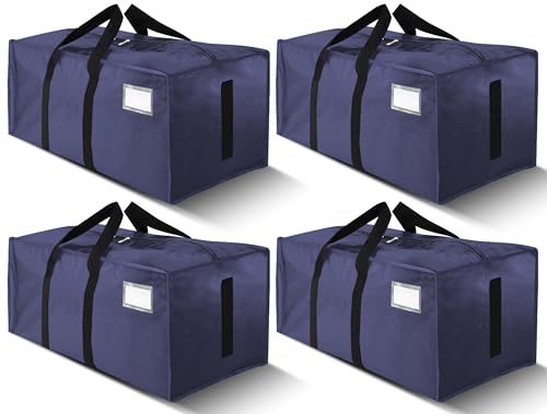 Supports 200lbs Heavy Duty Moving Bags (4 Count)