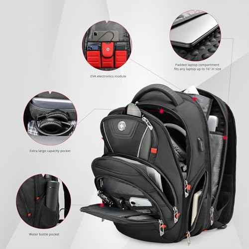 Design Travel Backpack for men with Apple Find My