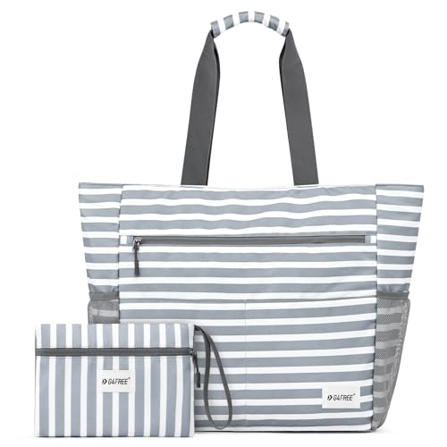 Beach Bag Waterproof Sandproof Large Capacity Foldable for Women